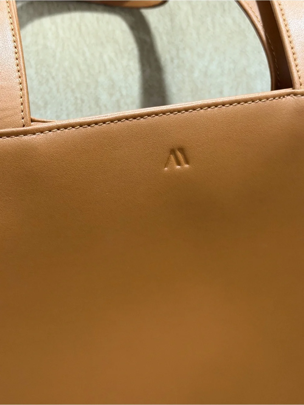 KAAI Pyramid Tote Bag - Cognac